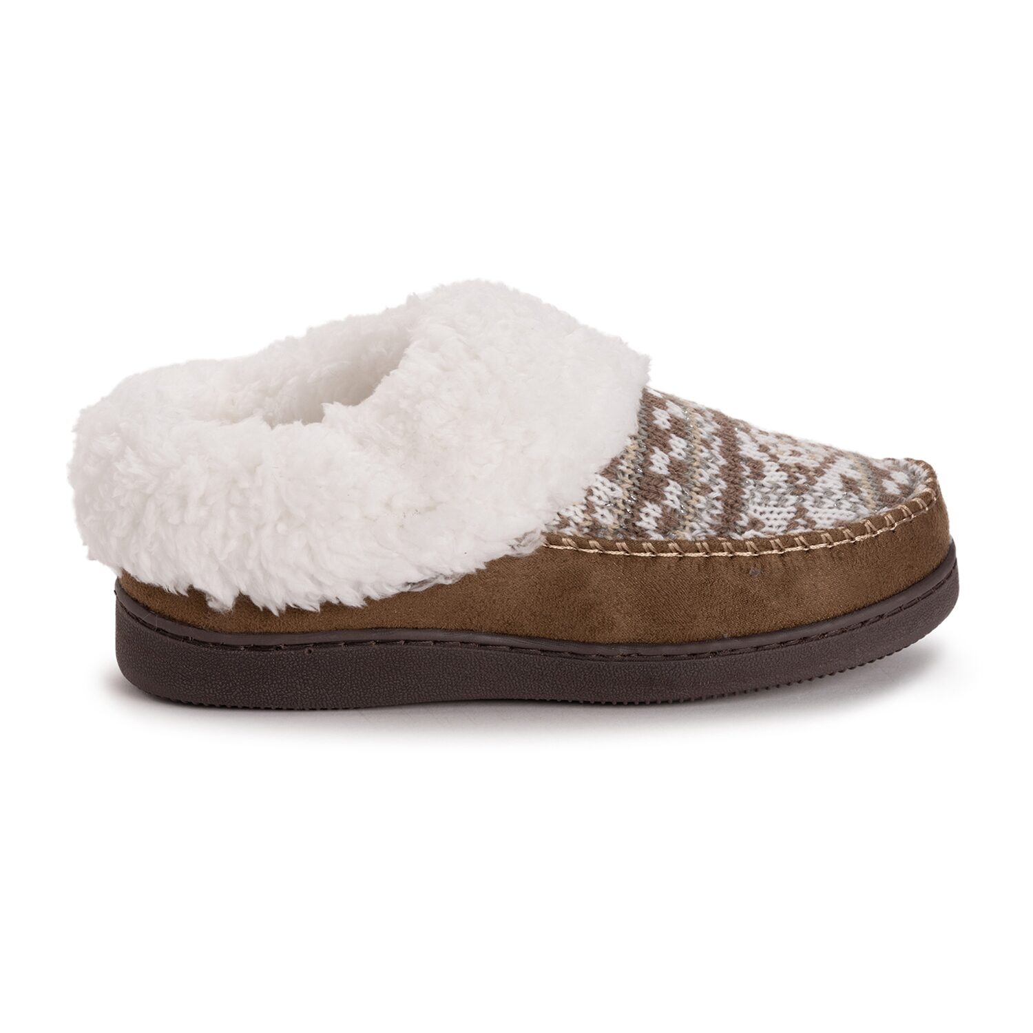 Muk Luks Minerva Slipper Womens Memory Foam Slip-On Slippers