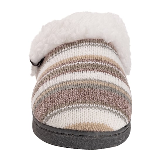 Muk Luks Suzanne Slipper Womens Memory Foam Slip-On Slippers