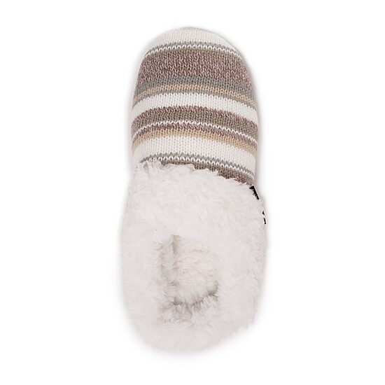 Muk Luks Suzanne Slipper Womens Memory Foam Slip-On Slippers