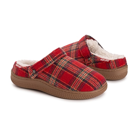 Muk Luks Q Lucy Slipper Womens Memory Foam Slip-On Slippers