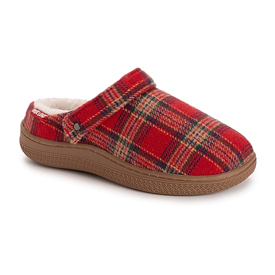 Muk Luks Q Lucy Slipper Womens Memory Foam Slip-On Slippers