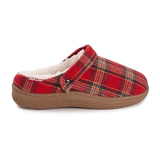 Muk Luks Q Lucy Slipper Womens Memory Foam Slip-On Slippers