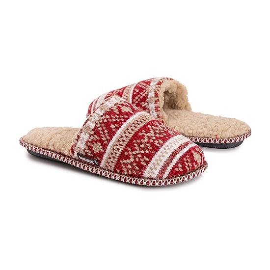 Muk Luks Ashlie Slipper Womens Memory Foam Slip-On Slippers