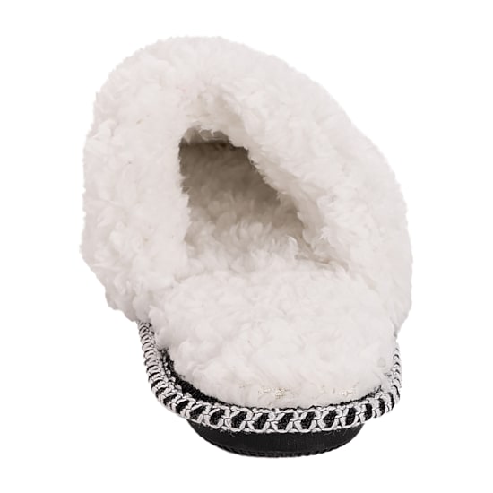 Muk Luks Frida Slipper Womens Memory Foam Slip-On Slippers