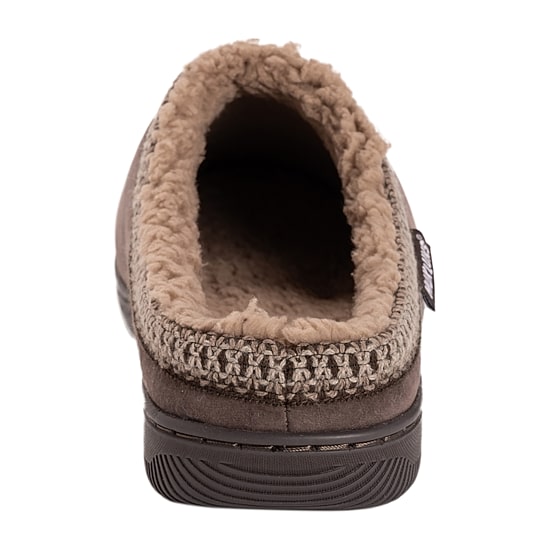 Muk Luks Gabriel Leo Clog Mens Memory Foam Slip Resistant Slip-On Slippers