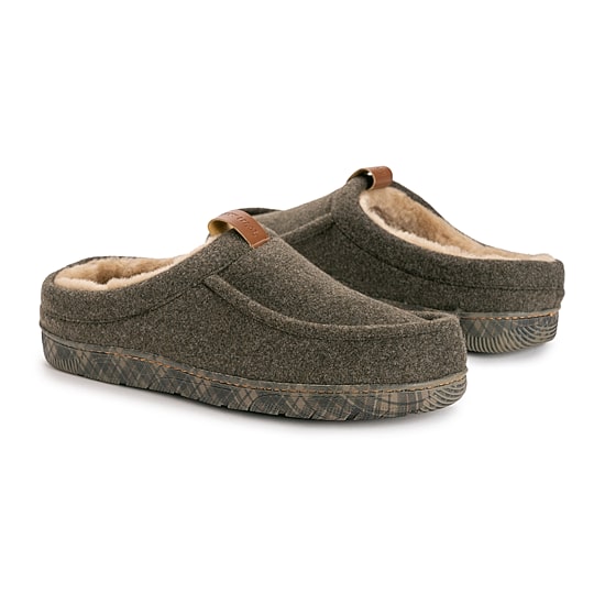 Muk Luks Miles Clog Mens Memory Foam Slip Resistant Slip-On Slippers