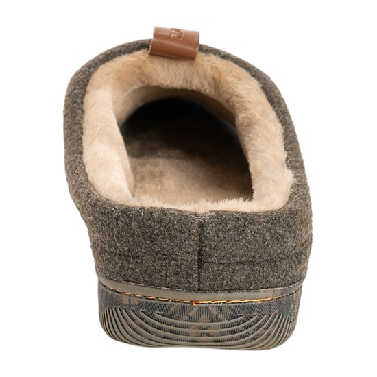 Muk Luks Miles Clog Mens Memory Foam Slip Resistant Slip-On Slippers