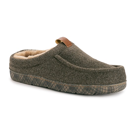 Muk Luks Miles Clog Mens Memory Foam Slip Resistant Slip-On Slippers