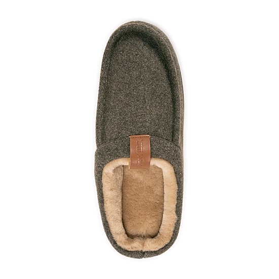 Muk Luks Miles Clog Mens Memory Foam Slip Resistant Slip-On Slippers