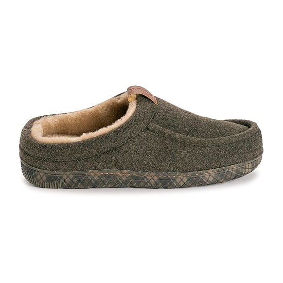Muk Luks Miles Clog Mens Memory Foam Slip Resistant Slip-On Slippers