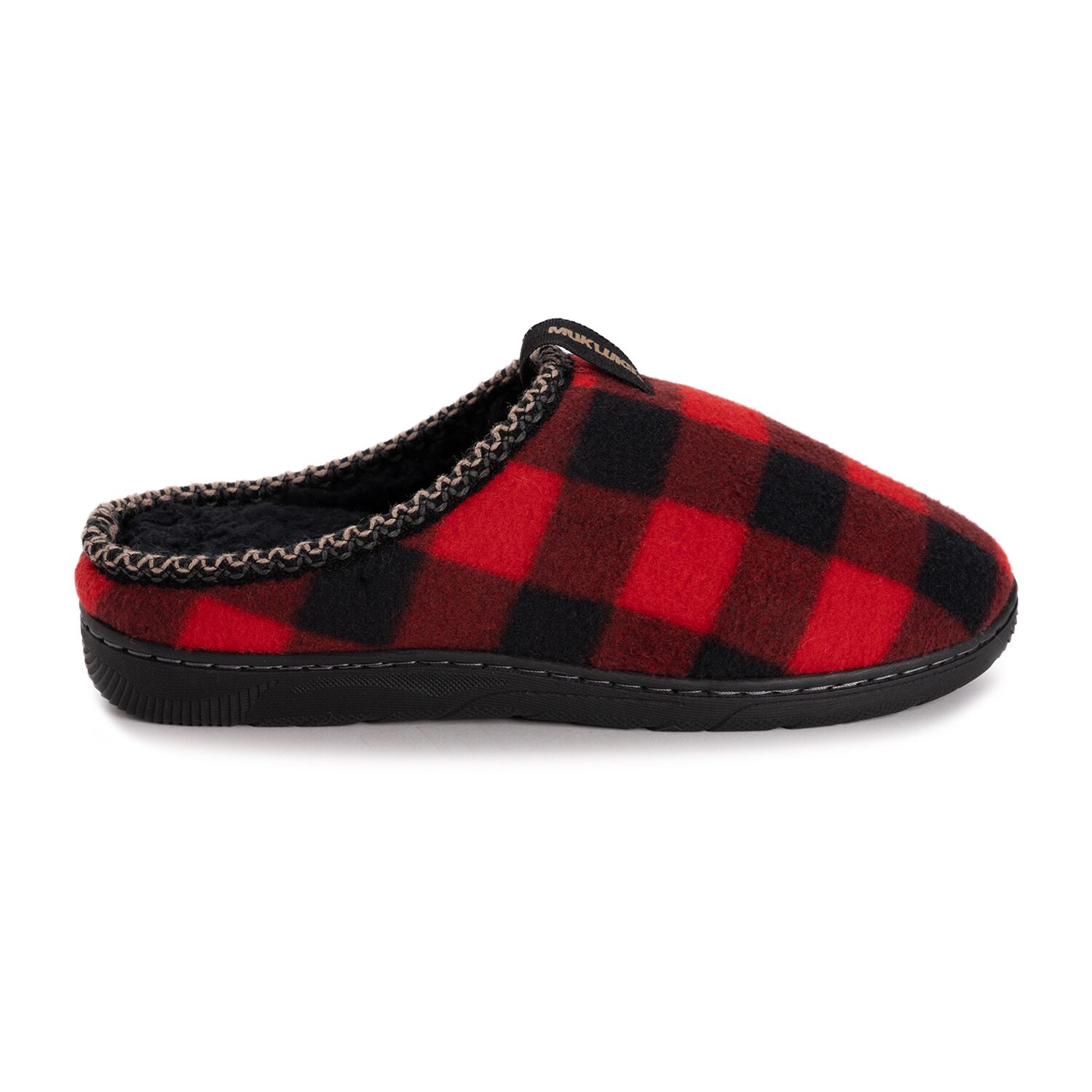 Muk Luks Jaydon Clog Mens Memory Foam Slip Resistant Slip-On Slippers