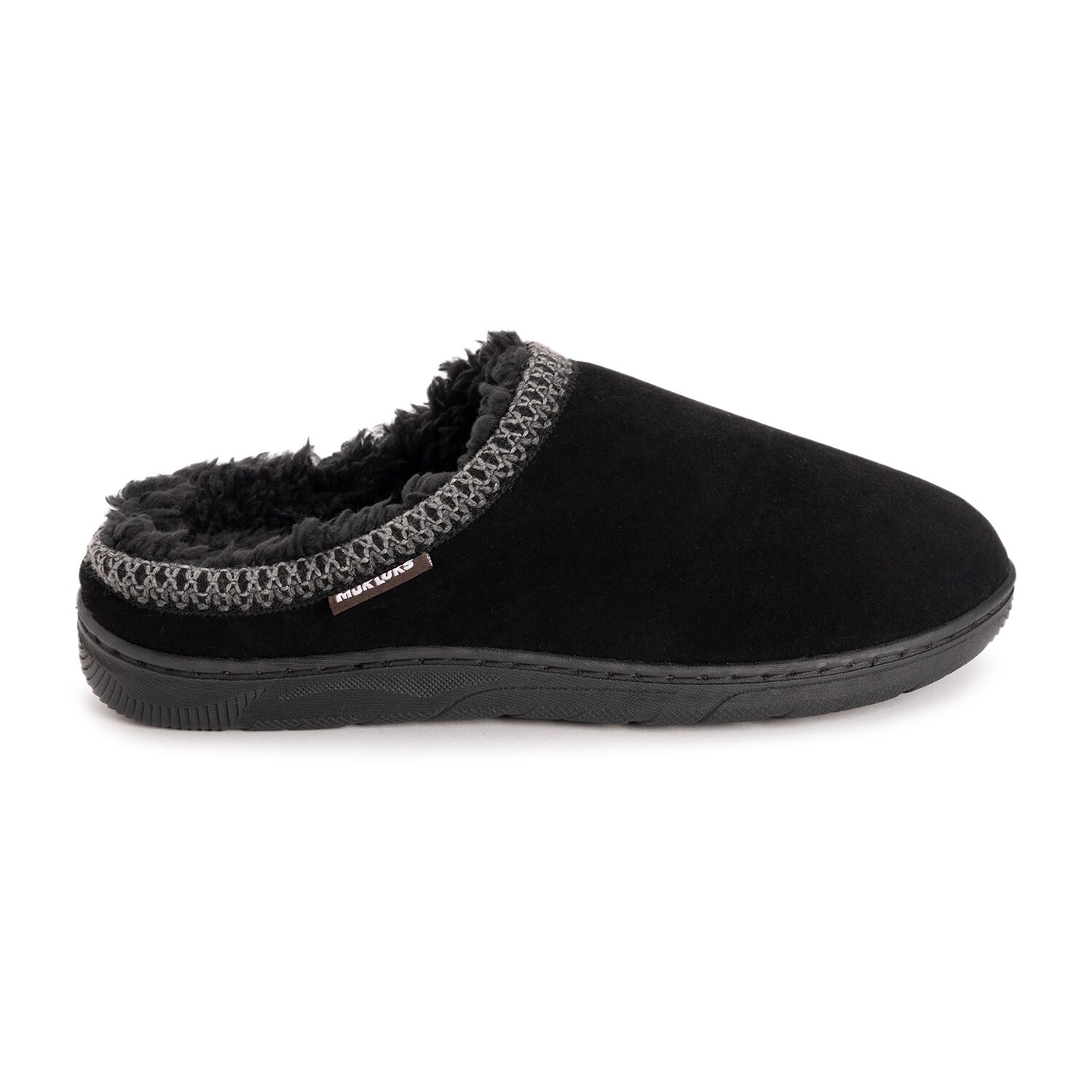 Muk Luks Gabriel Leo Clog Mens Memory Foam Slip Resistant Slip-On Slippers