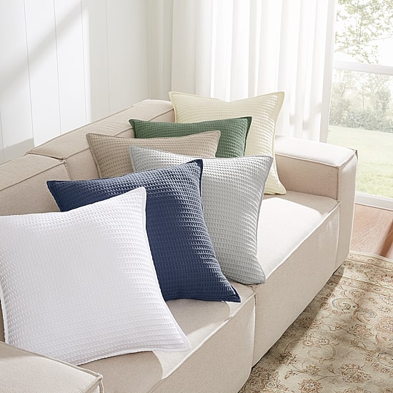 Cannon Cotton Waffle Decorative Pillow Bed Pillow