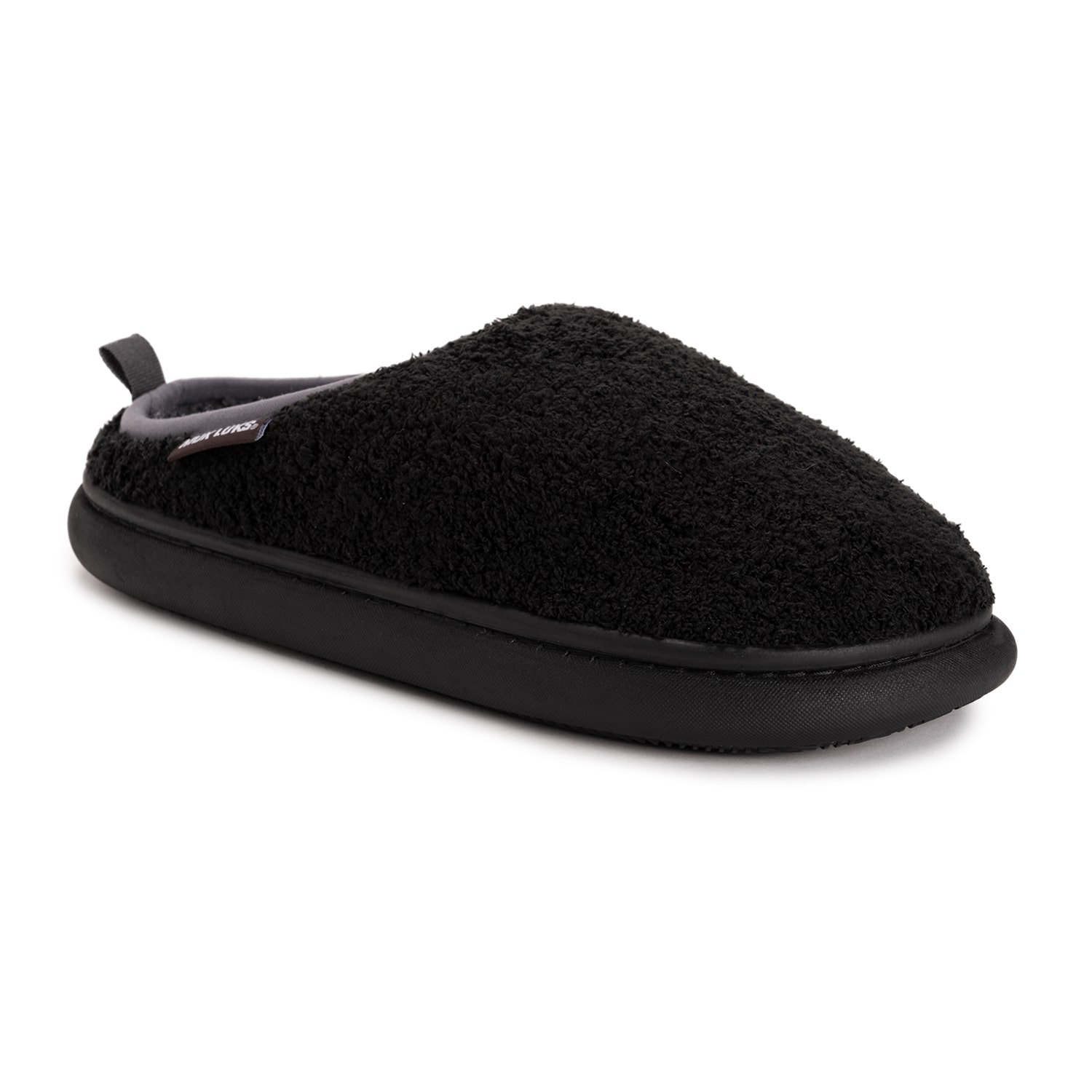 Muk Luks Lewis Clog Mens Memory Foam Slip Resistant Slip-On Slippers