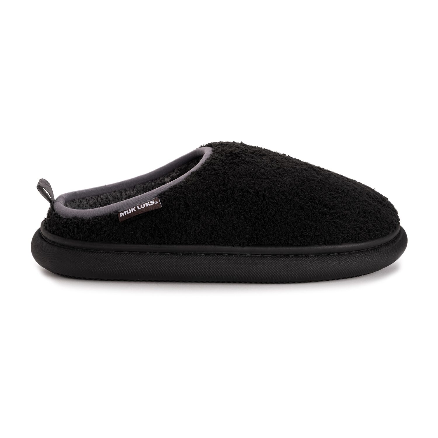 Muk Luks Lewis Clog Mens Memory Foam Slip Resistant Slip-On Slippers