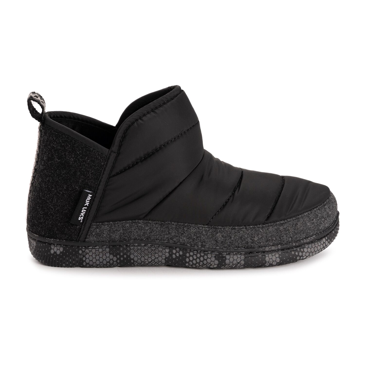 Muk Luks Weston Slipper Mens Memory Foam Slip Resistant Slip-On Slippers