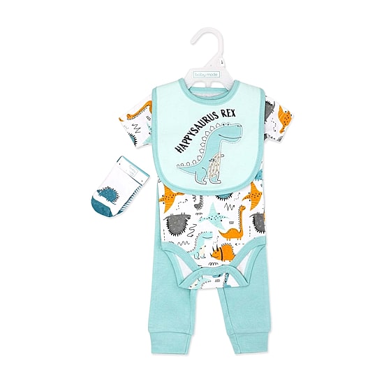 3 Stories Trading Company Baby Boys 5-pc. Baby Clothing Set