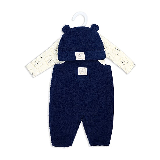 3 Stories Trading Company Baby Boys 3-pc. Jumpsuit Set