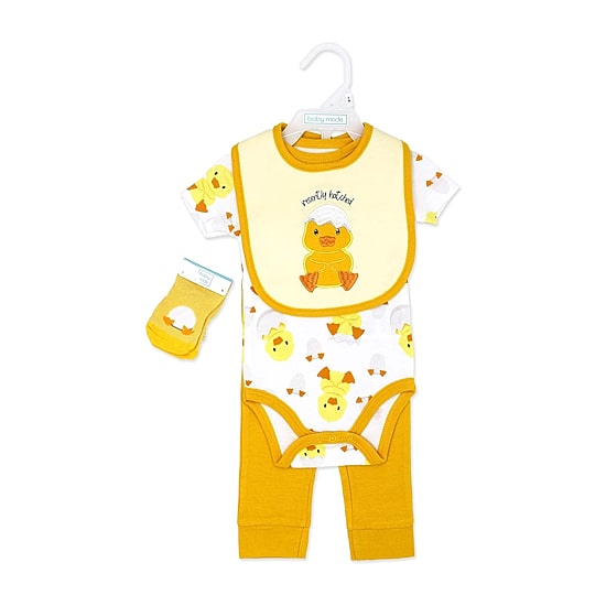 3 Stories Trading Company Baby Unisex Knit 5-pc. Baby Clothing Set