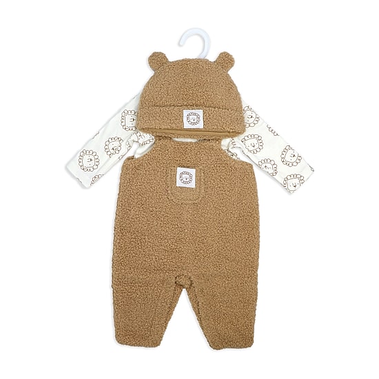 3 Stories Trading Company Baby Boys 3-pc. Jumpsuit Set