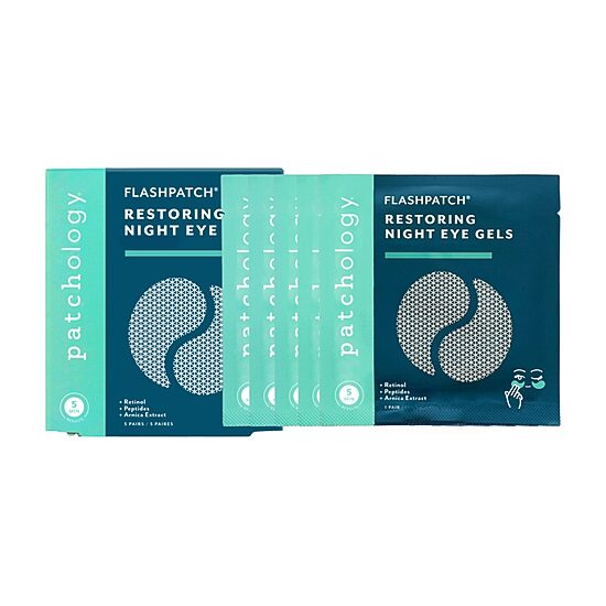 Patchology Flashpatch Restoring Night Eye Gels 5 Pair