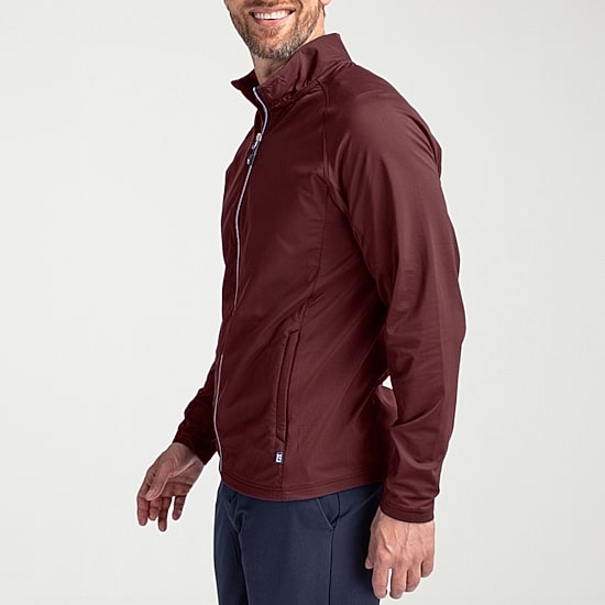 CUTTER & BUCK Mens Water Resistant Lightweight Softshell Jacket