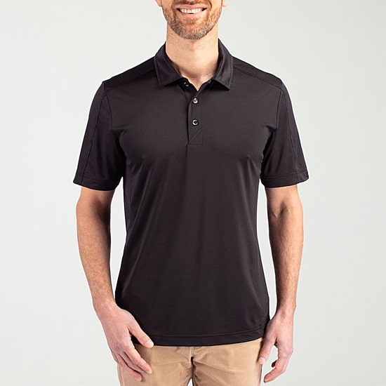 CUTTER & BUCK Mens Regular Fit Short Sleeve Polo Shirt
