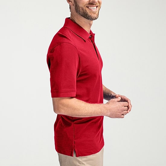 CUTTER & BUCK Mens Regular Fit Short Sleeve Polo Shirt