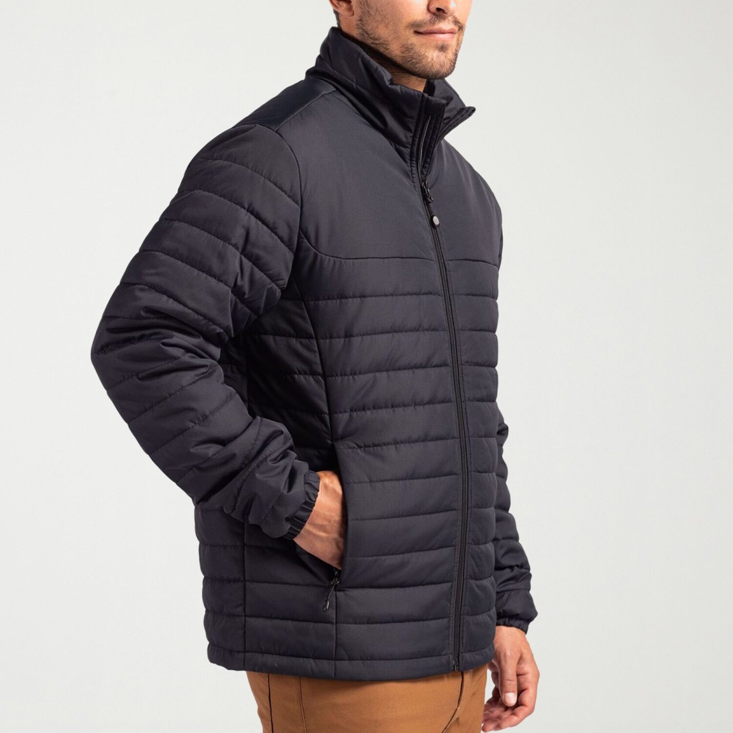 CLIQUE Mens Water Resistant Lightweight Puffer Jacket