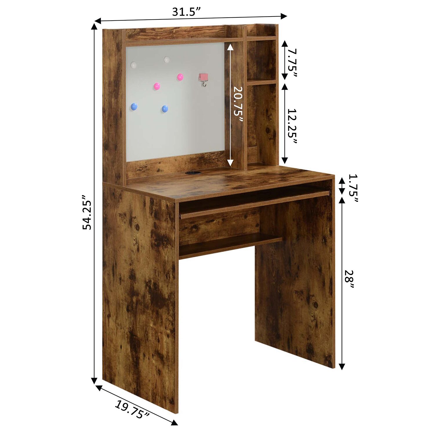 Convenience Concepts Designs2Go Student Desk