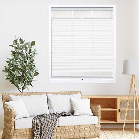 Cut-to-Width Cordless Top-Down Bottom-Up Light-Filtering Shade