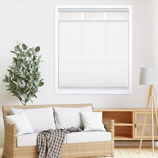 Cut-to-Width Cordless Top-Down Bottom-Up Light-Filtering Shade