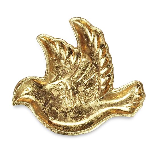 Cheungs Lirondelle Gold Cast Iron Dove Figurine