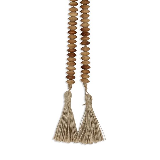Cheungs Akaida Wooden Abacus Styled Tassel Handmade Tabletop Decor