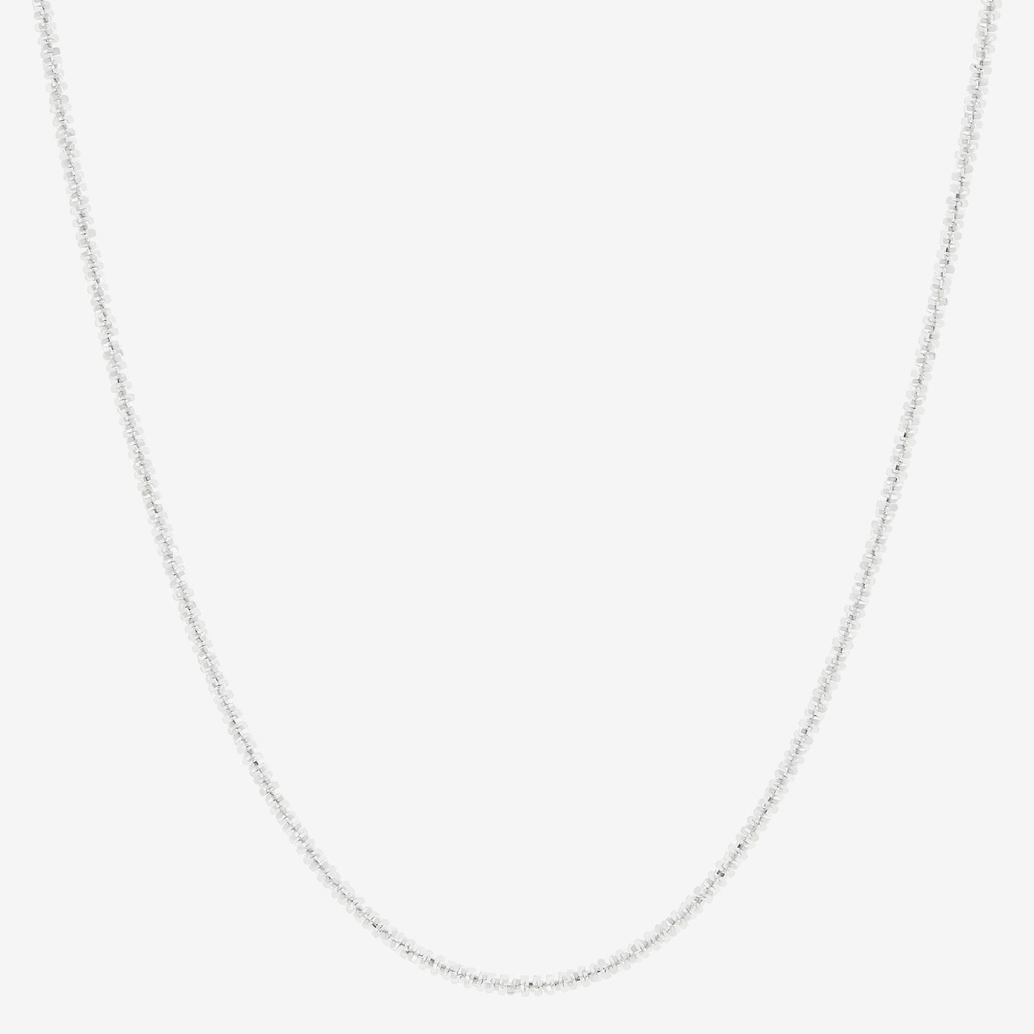 Womens 14K Gold 22 Inch Link Necklace