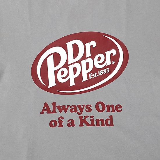 Dr Pepper Always One Of A Kind Womens Juniors V Neck Short Sleeve Regular Fit Graphic T-Shirt