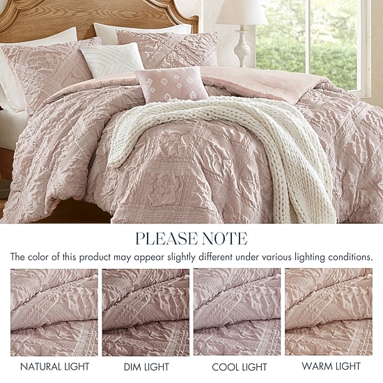 Madison Park Vera Sculpted Jacquard 5-pc. Comforter Set