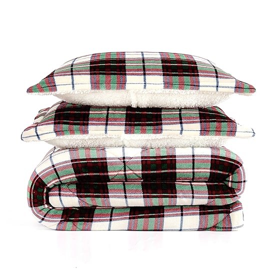 Truly Soft Cuddle Warmth Marlon Plaid Comforter Set