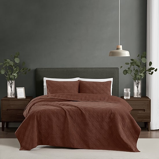 Brooklyn Loom Corduroy Pinsonic Quilt Set
