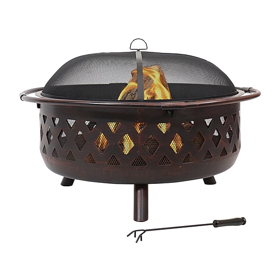 Sunnydaze Collection Portable Weather Resistant Fire Pit