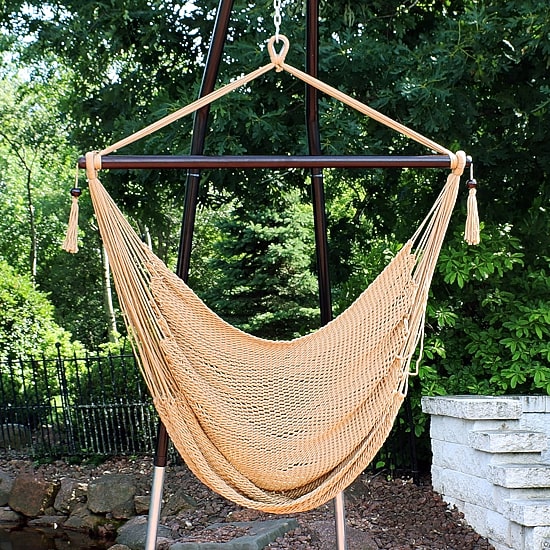 Sunnydaze Patio Collection Hammock Swing Chair