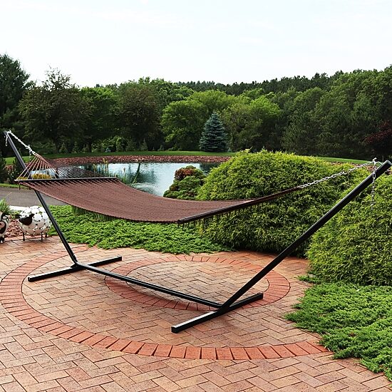Sunnydaze Large Hammock with Stand