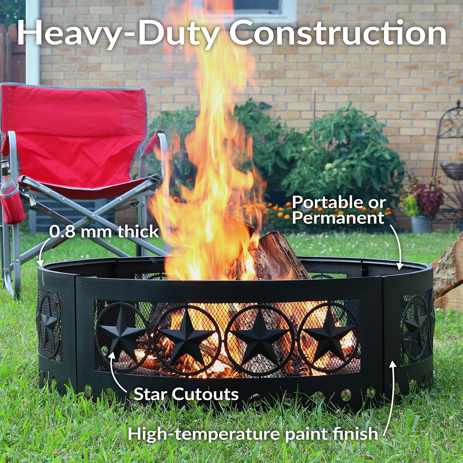 Weather Resistant Fire Pit