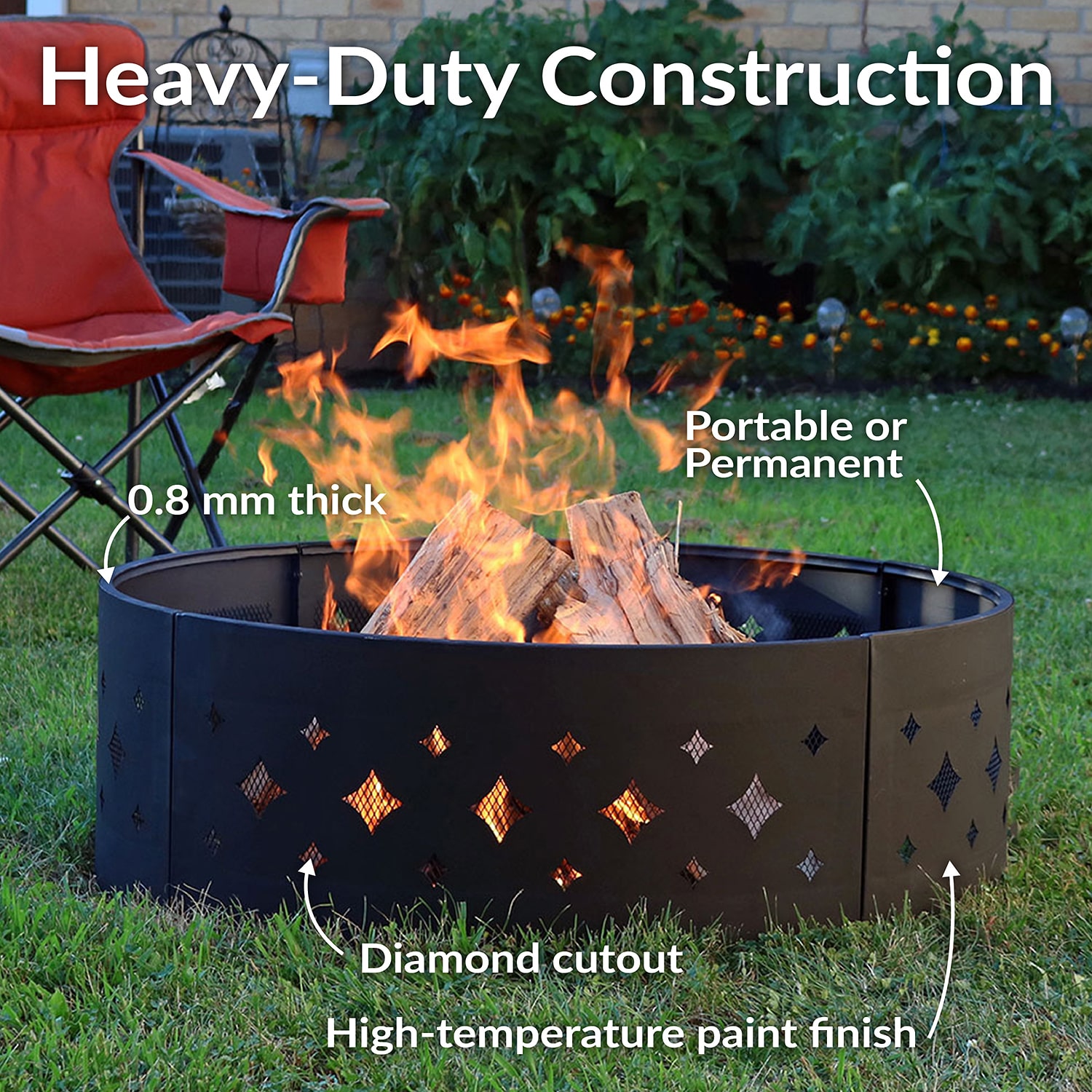 Weather Resistant Fire Pit