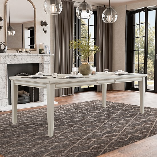 Hinwitz Rectangular Wood-Top Dining Table