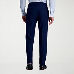 navy blue dress pants men Hawes & Curtis Slim Fit Royal Twill Suit | Wool | Plain Our mens navy dress pants are a dark blue suit color thats both saturated and subtle Men's Blue Dress Pants -