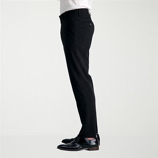 Haggar Smart Wash With Repreve Mens Stretch Fabric Slim Fit Flat Front Suit Pant