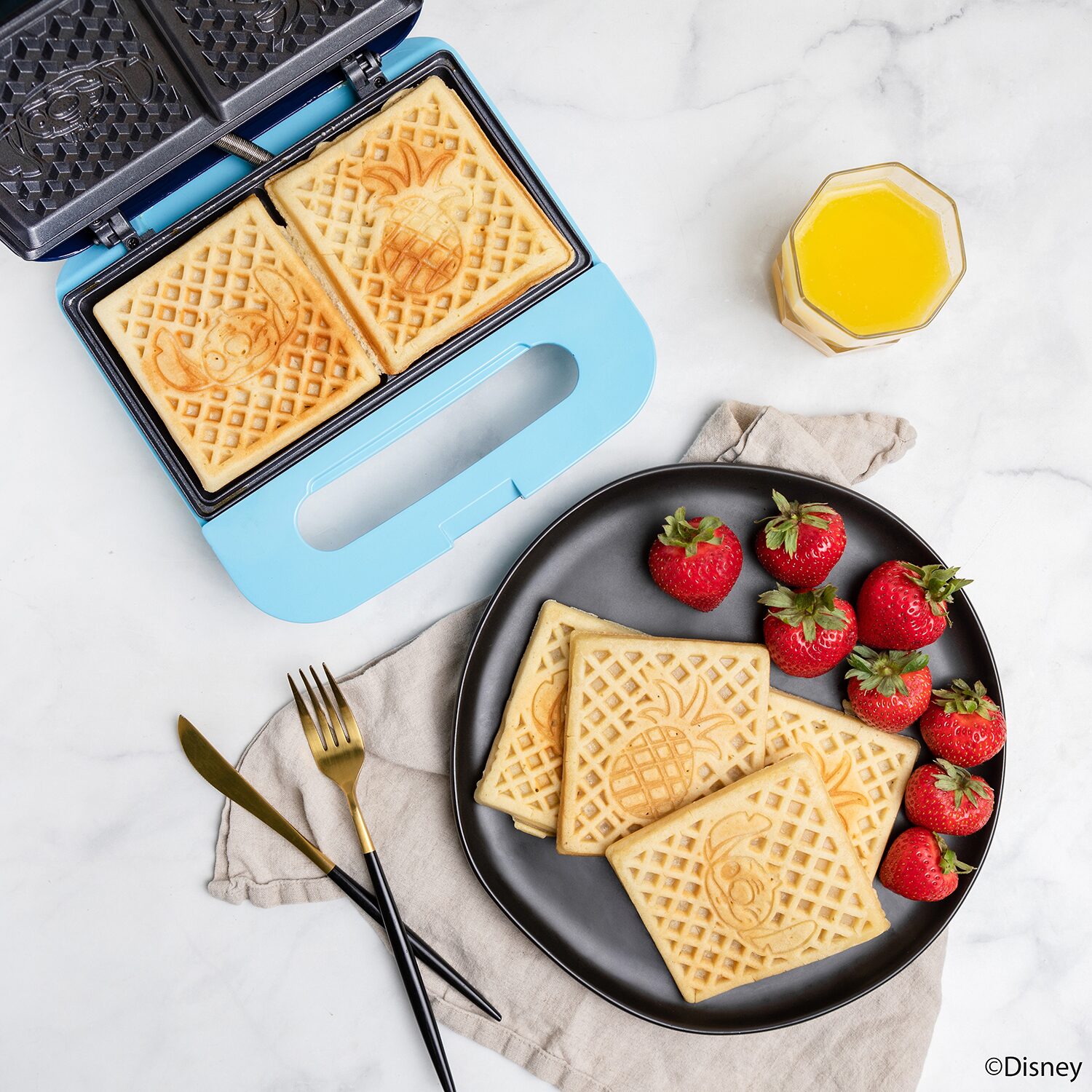Disney Collection Lilo & Stitch Waffle Maker