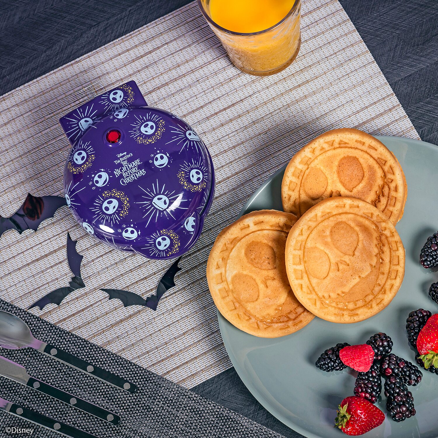 Disney Collection Nightmare Before Christmas Waffle Maker