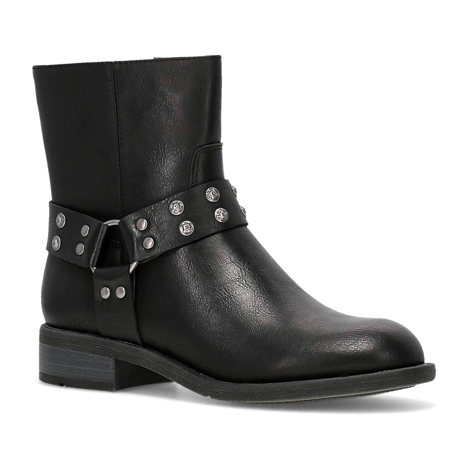 Frye and Co. Womens Conley Stacked Heel Booties